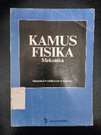 Image of Kamus Fisika Mekanika